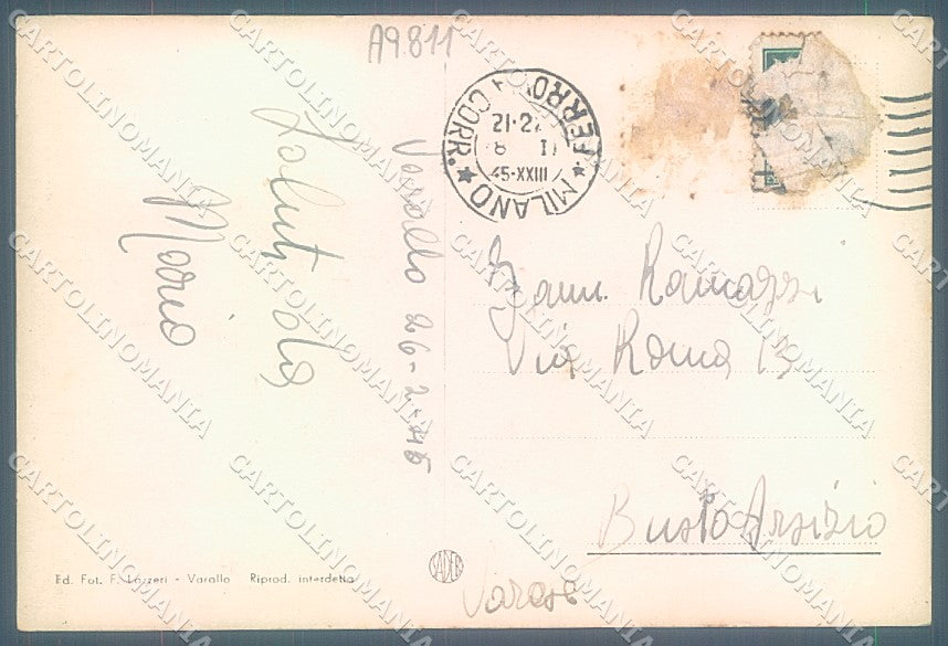 Vercelli Fobello Boco Valsesia Foto cartolina JK3873 – retro