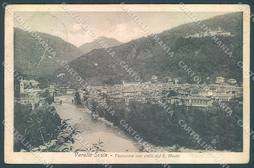 Vercelli Varallo Sesia ABRASA cartolina JK3875 – fronte