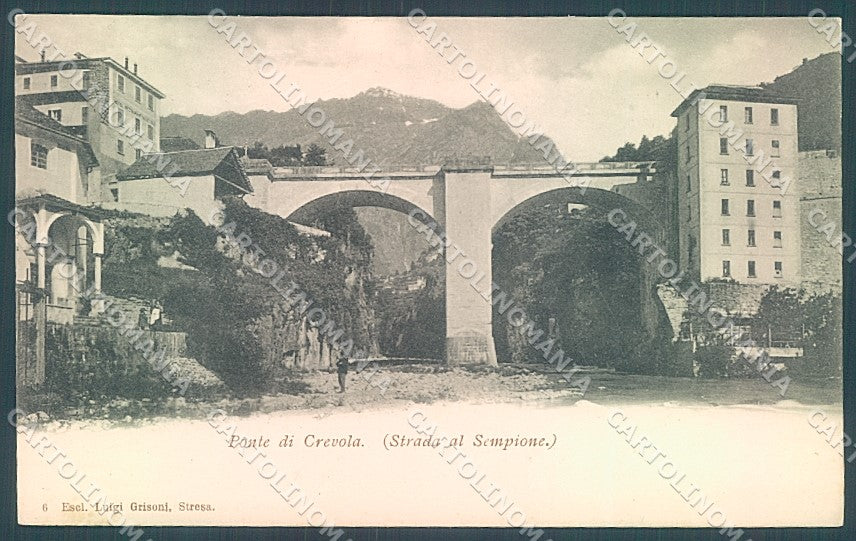 Vercelli Crevola Ponte cartolina JK3876 – fronte