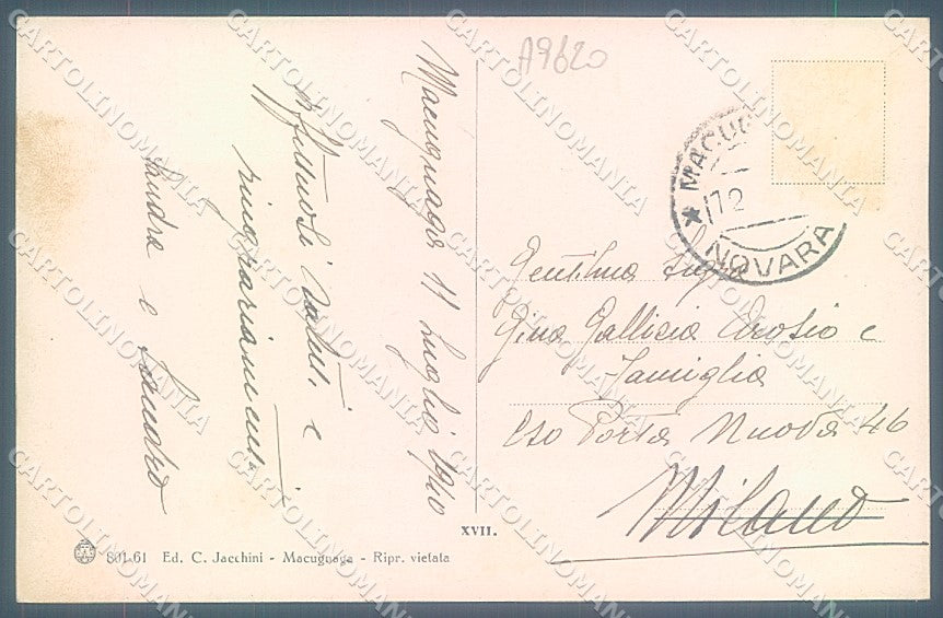 Verbania Macugnaga Brunner 801-61 cartolina JK3878 – retro