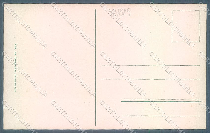 Verbania Valle Anzasca Costume ABRASA cartolina JK3881 – retro