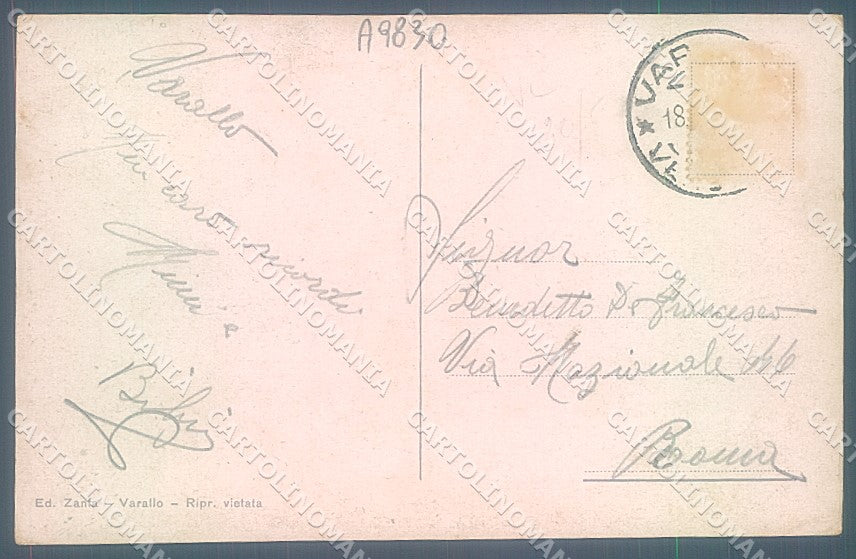 Vercelli Boccioleto Valsesia Costume cartolina JK3882 – retro