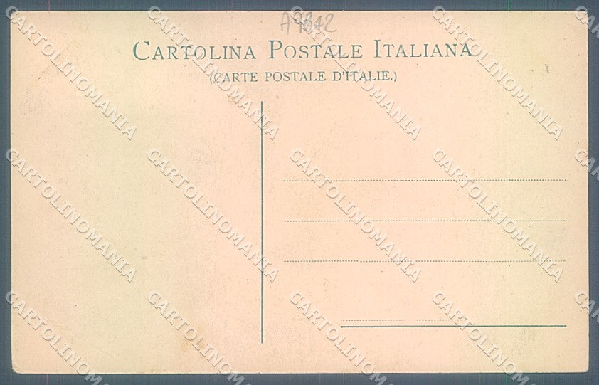 Biella Mombarone Monumento al Redentore PIEGA ANGOLO cartolina JK3890 – retro