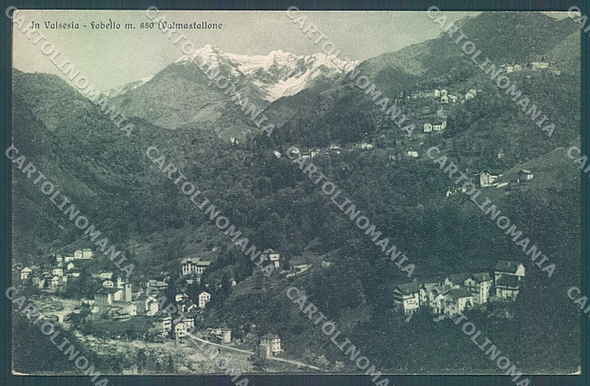 Vercelli Fobello Valsesia cartolina JK3899 – fronte