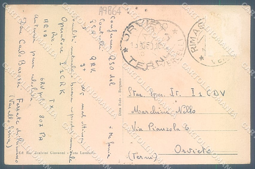 Vercelli Rimasco Valsesia ABRASA cartolina JK3901 – retro