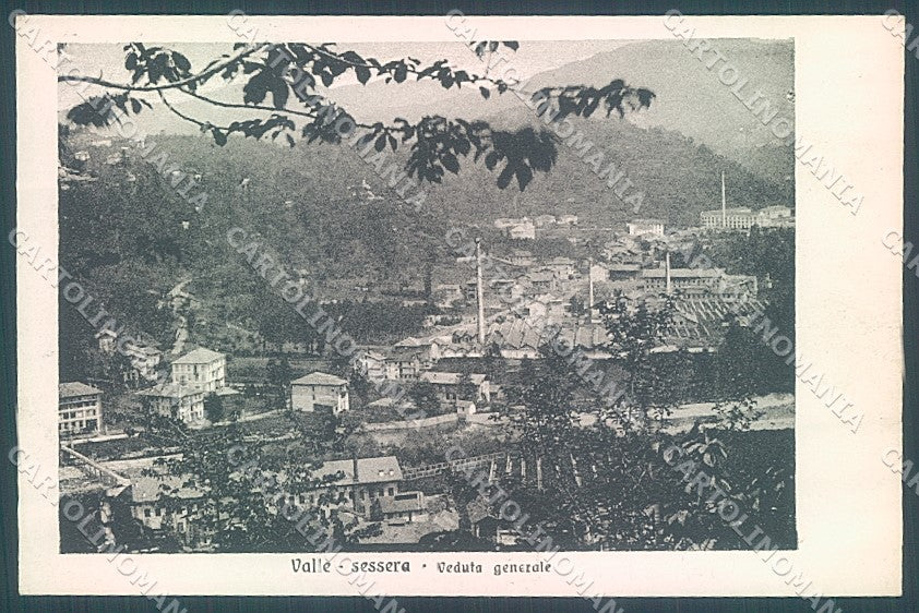 Biella Valle Sessera cartolina JK3903 – fronte