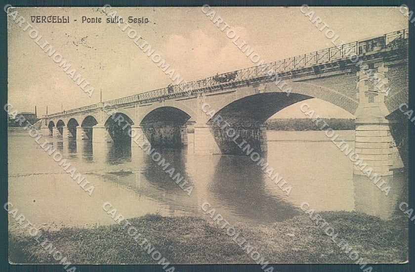 Vercelli Città Ponte cartolina JK3904 – fronte
