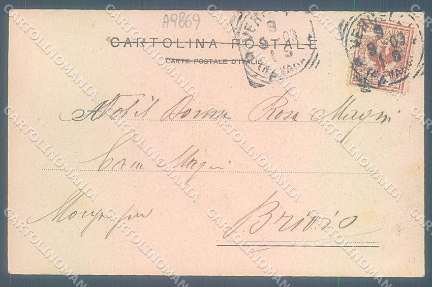Vercelli Città Basilica S. Andrea cartolina JK3905 – retro
