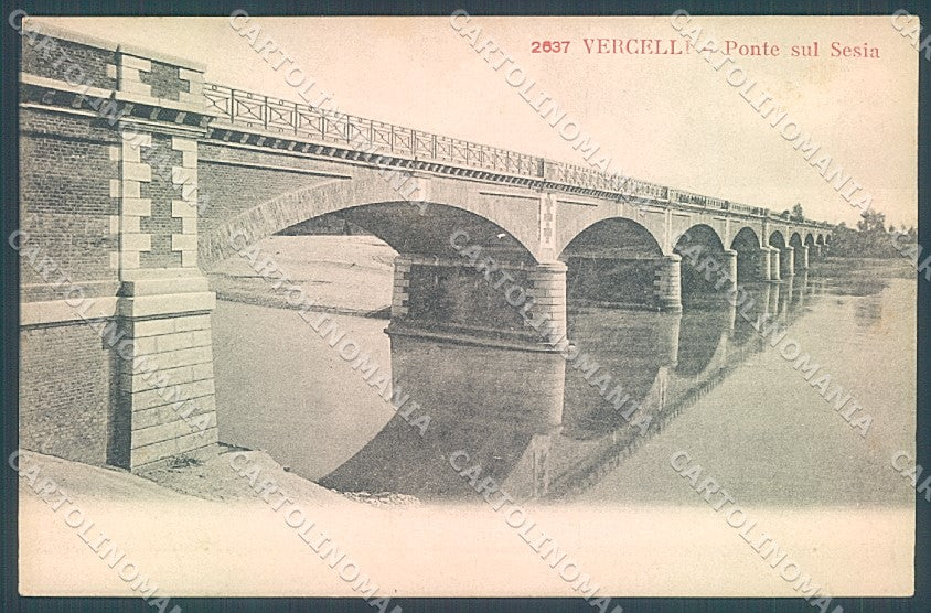 Vercelli Città Ponte cartolina JK3919 – fronte