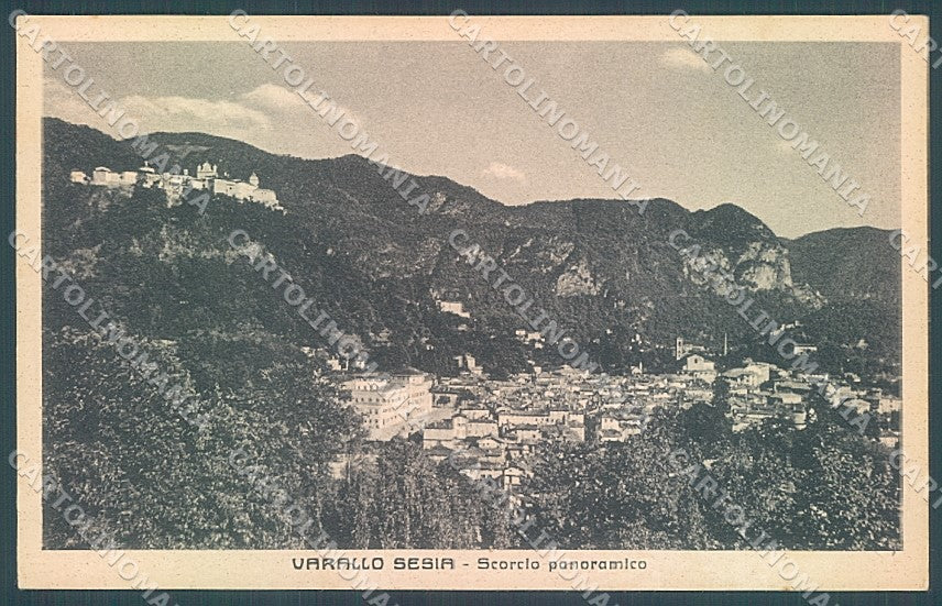Vercelli Varallo Sesia cartolina JK3922 – fronte