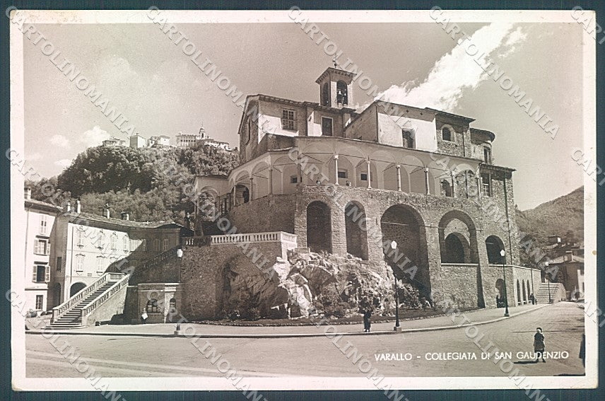 Vercelli Varallo Sesia Collegiata S. Gaudenzio Foto cartolina JK3923 – fronte