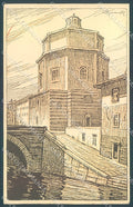 Livorno Città Romanetti Chiesa Domenicani Illustrata cartolina JK3933 – fronte