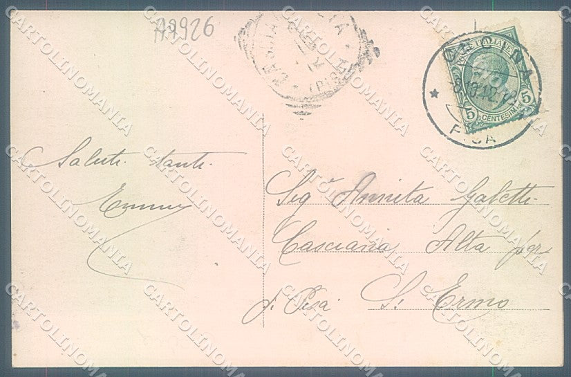 Livorno Val di Cecina Foto cartolina JK3936 – retro