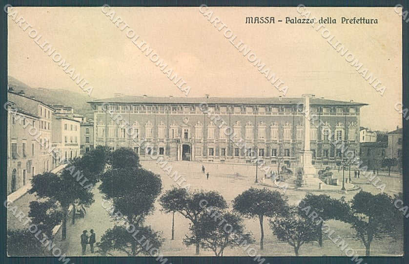 Massa Carrara Città Prefettura SCOLLATA cartolina JK3944 – fronte