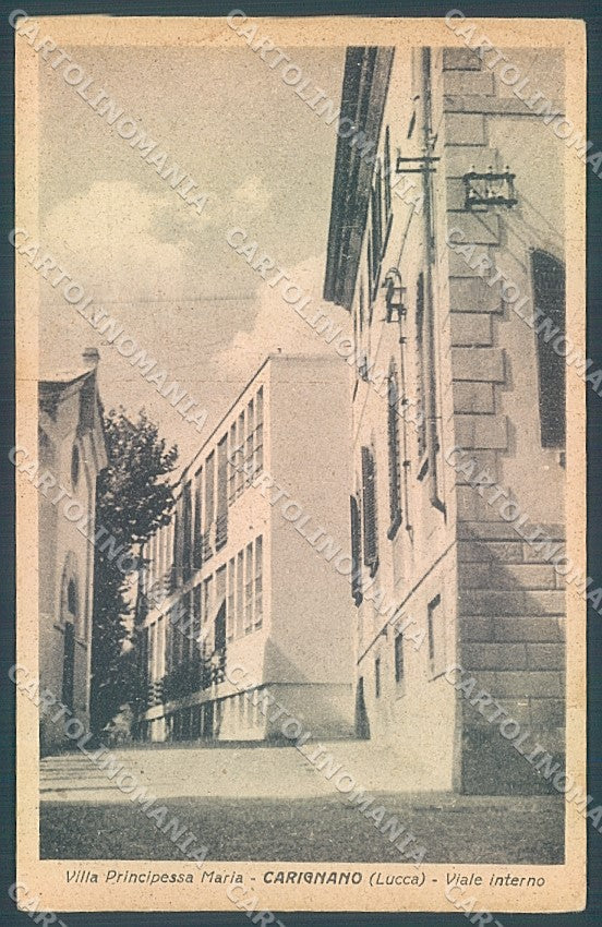 Lucca Carignano Villa Principessa Maria cartolina JK3946 – fronte