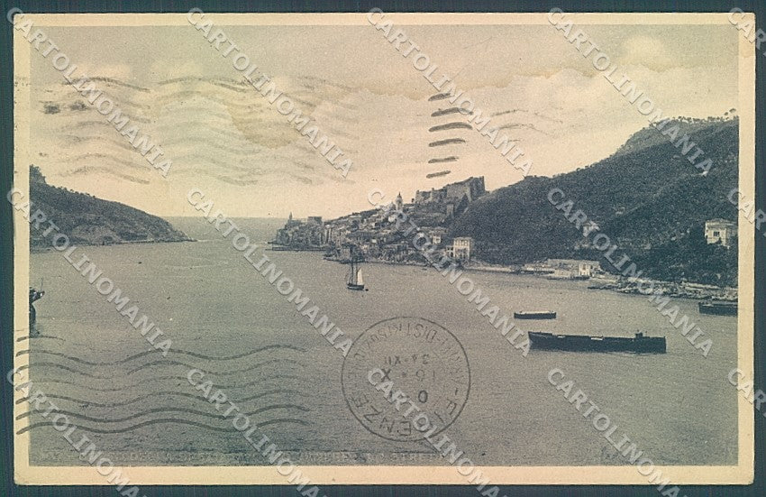La Spezia Portovenere Golfo MACCHIE cartolina JK3956 – fronte