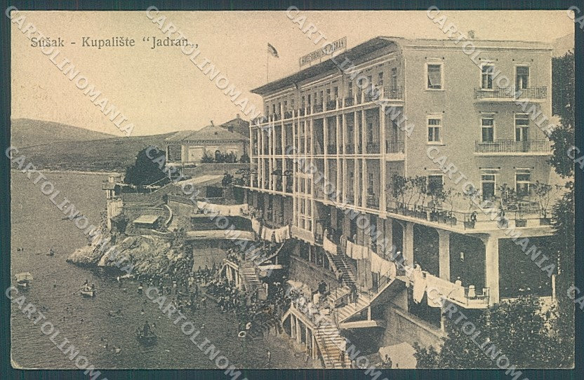 Croatia Croazia Susak Hotel Kupaliste Jadran cartolina JK3963 – fronte