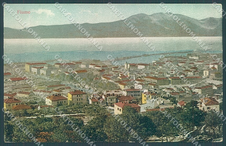 Croatia Croazia Fiume cartolina JK3967 – fronte
