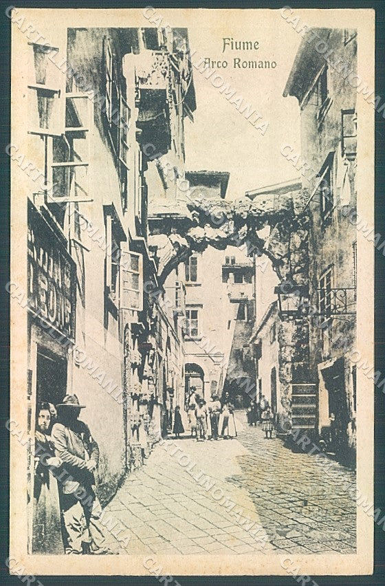 Croatia Croazia Fiume Arco Romano Modiano 83535 cartolina JK3969 – fronte