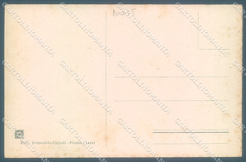 Croatia Croazia Fiume Arco Romano Modiano 83535 cartolina JK3969 – retro