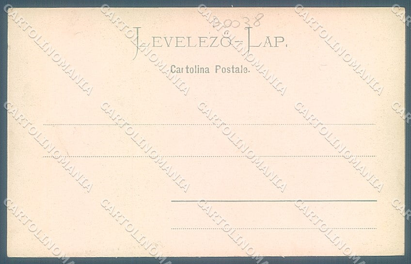 Croatia Croazia Fiume Torre Civica Stengel 4745 cartolina JK3971 – retro