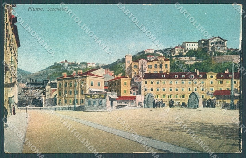 Croatia Croazia Fiume Scoglietto cartolina JK3972 – fronte