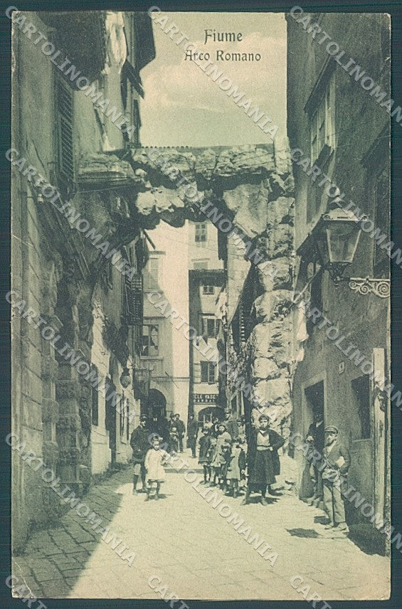 Croatia Croazia Fiume Arco Romano Modiano 82793 cartolina JK3976 – fronte