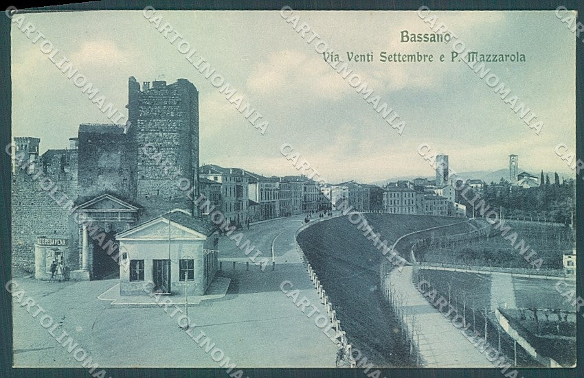 Vicenza Bassano del Grappa Viale XX Settembre Modiano 33559 cartolina JK4010 – fronte