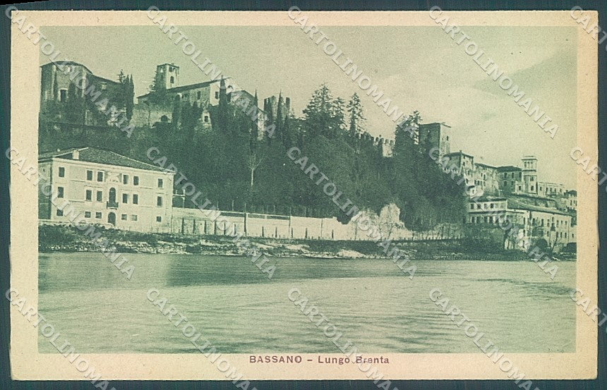 Vicenza Bassano del Grappa Lungo Brenta cartolina JK4021 – fronte