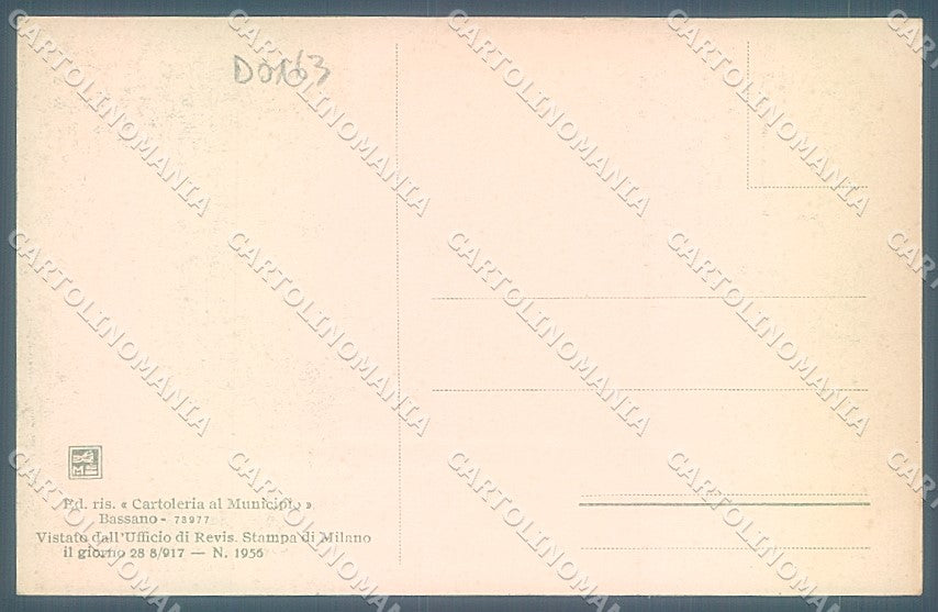 Vicenza Bassano del Grappa Piazza Vitt. Emanuele Modiano 78977 cartolina JK4025 – retro