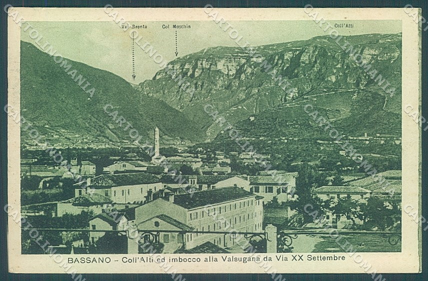 Vicenza Bassano del Grappa cartolina JK4027 – fronte