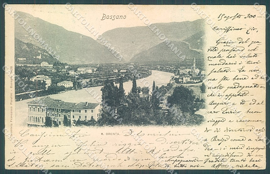 Vicenza Bassano del Grappa cartolina JK4030 – fronte