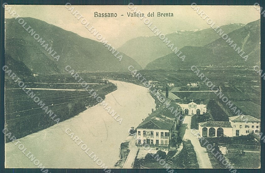 Vicenza Bassano del Grappa Brenta Modiano 74807 cartolina JK4038 – fronte