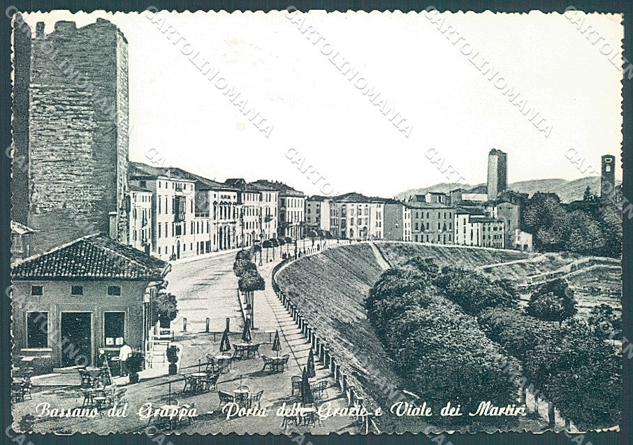 Vicenza Bassano del Grappa Porta delle Grazie FG cartolina JK4050 – fronte