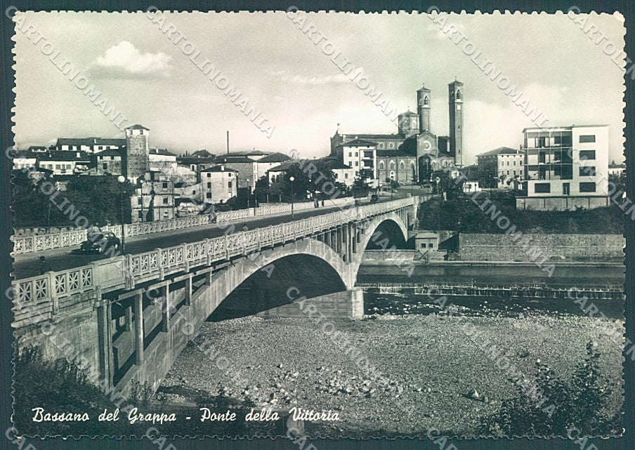 Vicenza Bassano del Grappa Ponte Vittoria Foto FG cartolina JK4061 – fronte