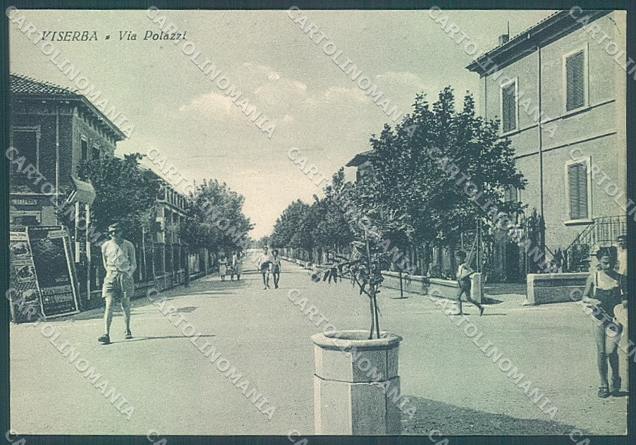 Rimini Viserba Via Polazzi FG cartolina JK4069 – fronte