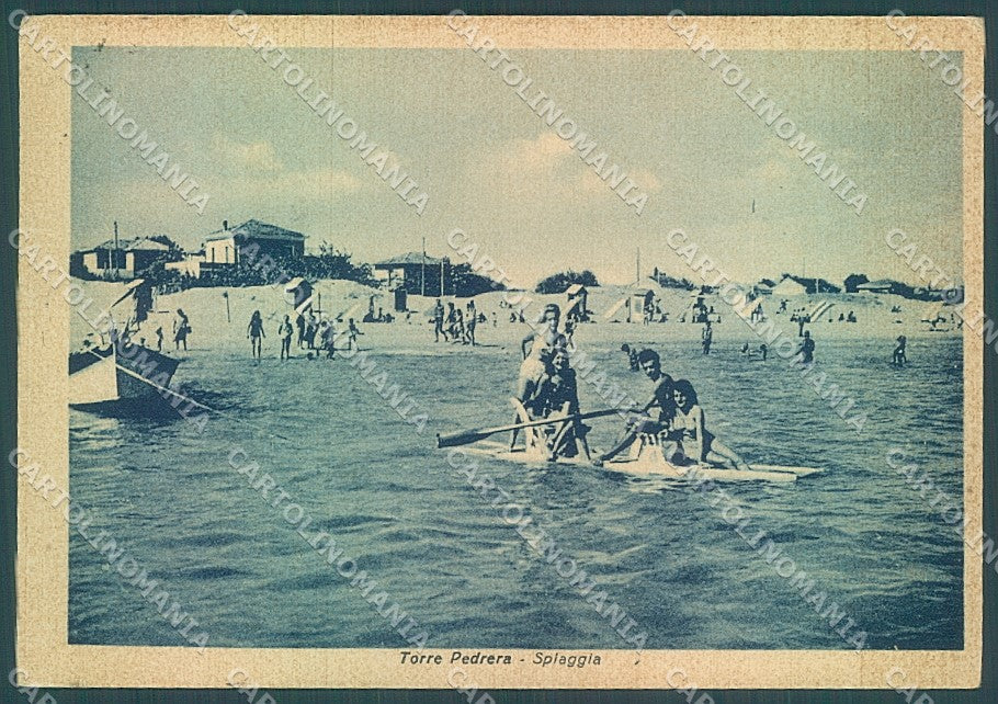 Rimini Torre Pedrera Spiaggia FG cartolina JK4085 – fronte