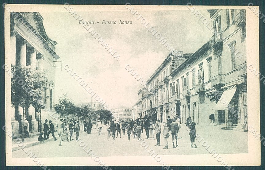 Foggia Città Piazza Lanza cartolina JK4093 – fronte
