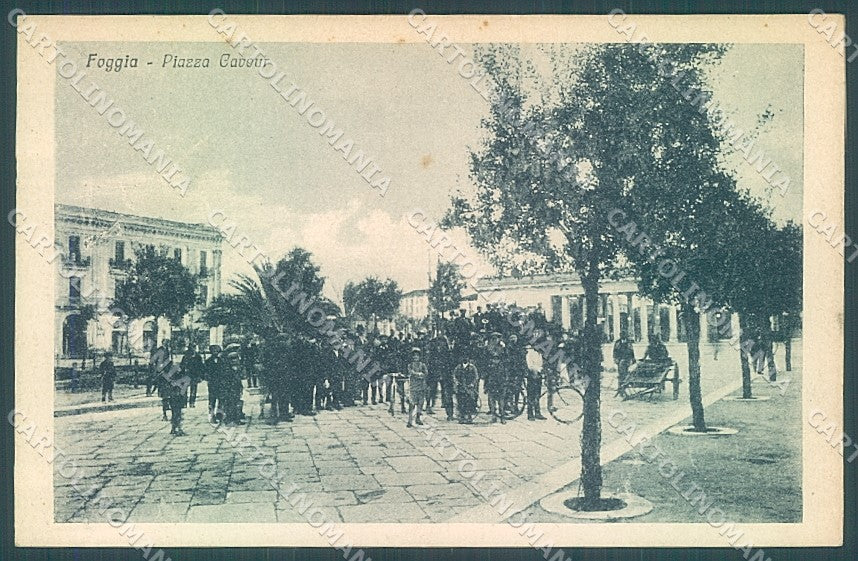Foggia Città Piazza Cavour cartolina JK4095 – fronte