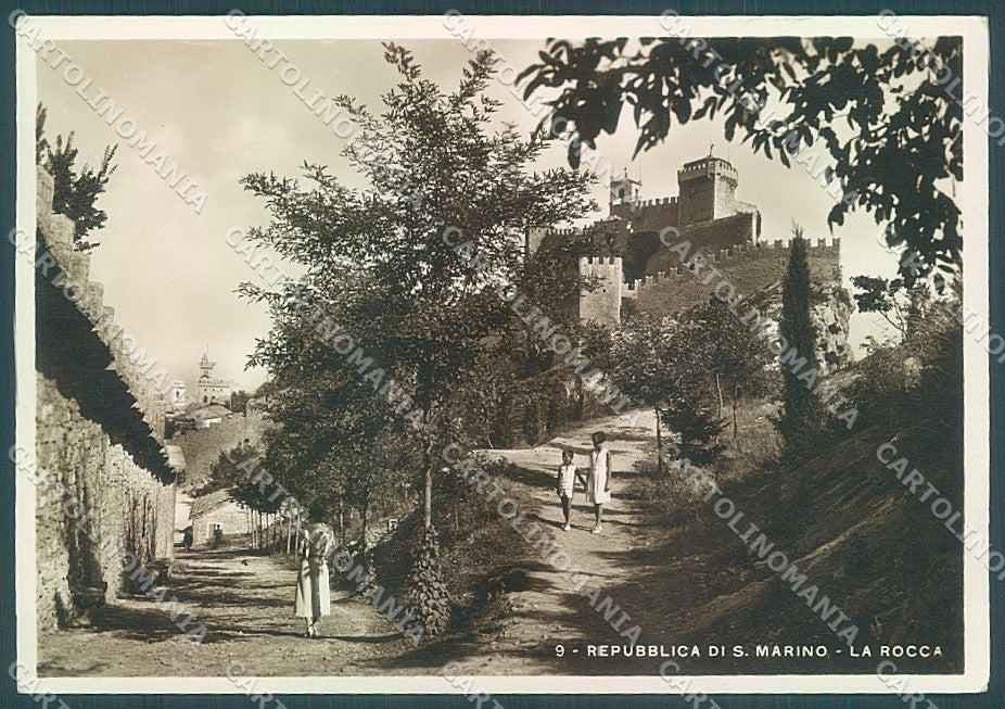 Rimini San Marino Castello Foto FG cartolina JK4109 – fronte