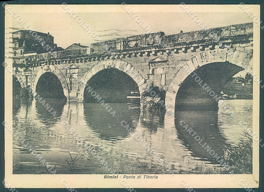 Rimini Città Ponte Tiberio FG cartolina JK4110 – fronte