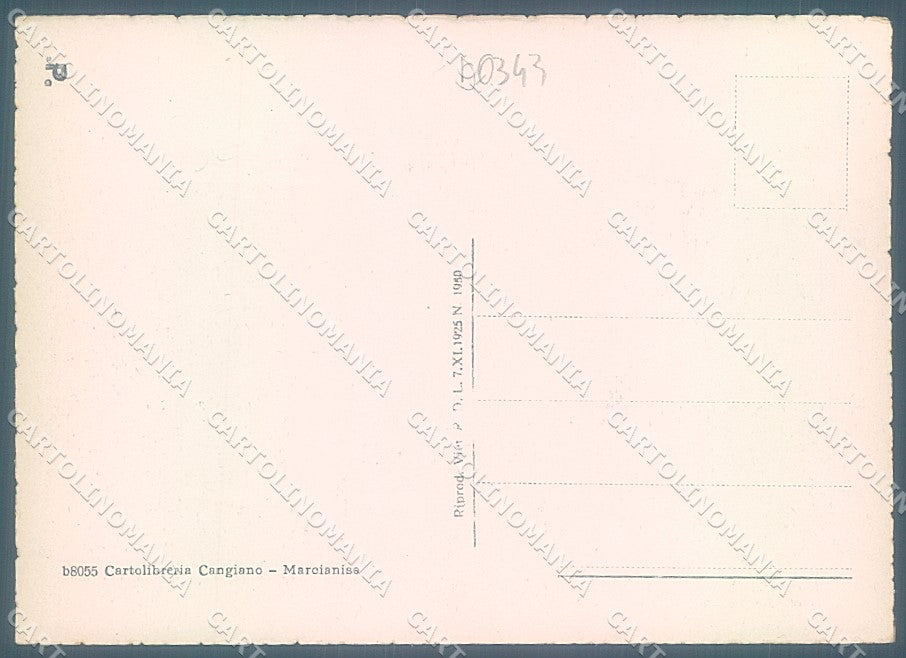 Caserta Marcianise Chiesa Piazza Umberto I saluti da FG cartolina JK4115 – retro