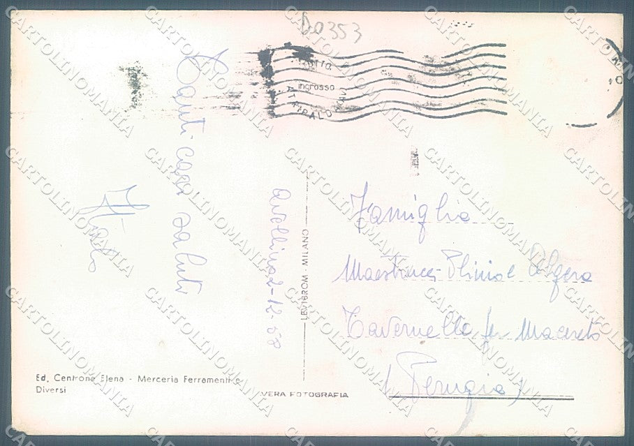 Avellino Mercogliano Giardini Pubblici Foto FG cartolina JK4119 – retro