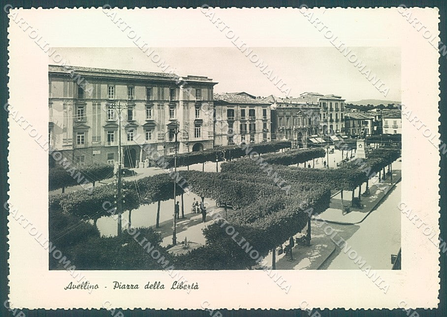 Avellino Città Piazza della Libertà Foto FG cartolina JK4120 – fronte