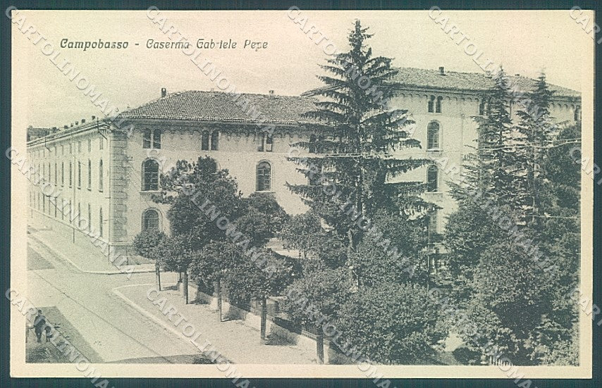 Campobasso Città Caserma cartolina JK4122 – fronte