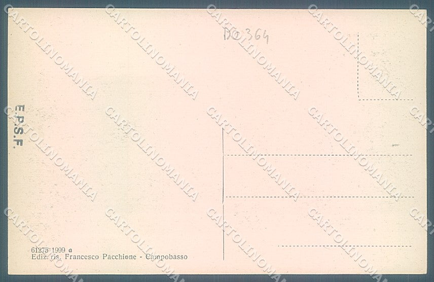 Campobasso Città Caserma cartolina JK4122 – retro
