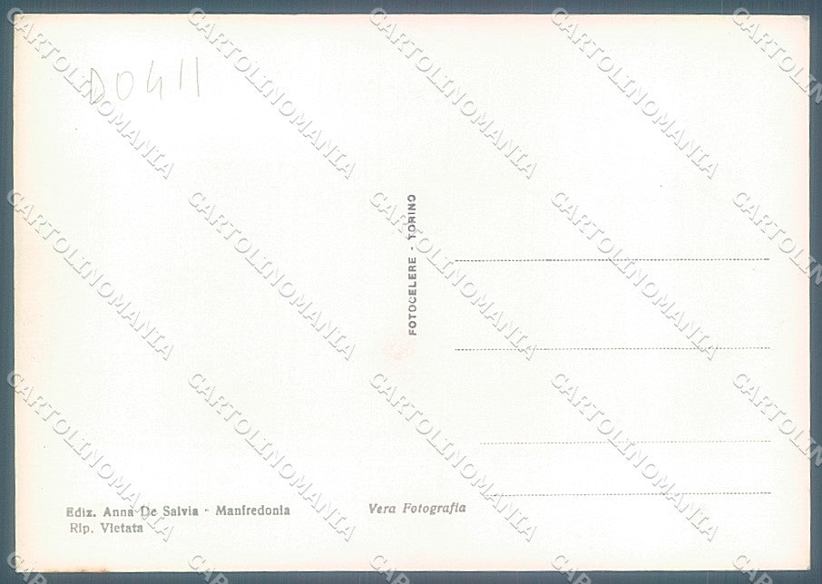 Foggia Manfredonia Piazza Duomo Foto FG cartolina JK4135 – retro