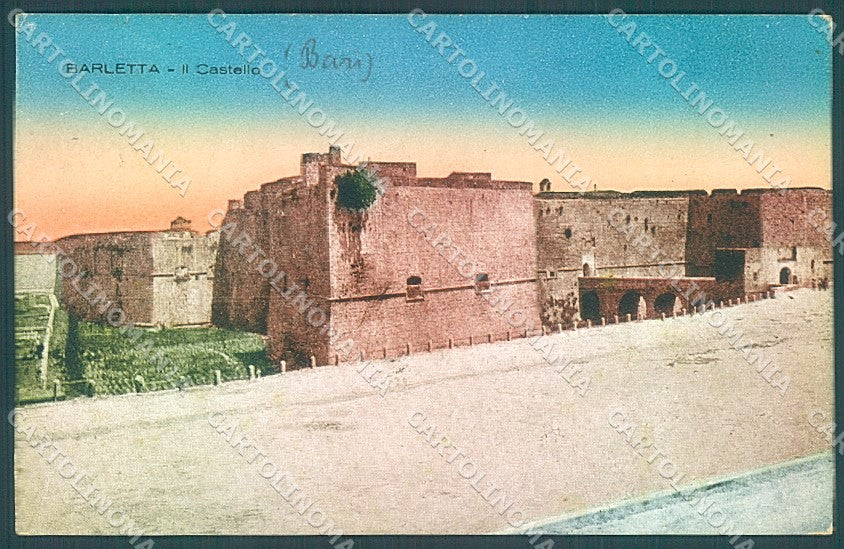Barletta Città Castello cartolina JK4143 – fronte