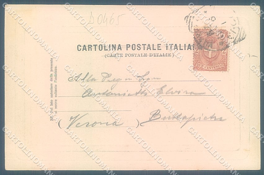 Genova Staglieno cartolina JK4151 – retro