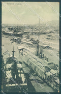 Genova Città Battello Porto cartolina JK4153 – fronte